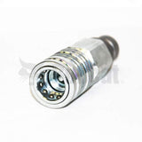 MALE FLAT FACE HYDRAULIC COUPLER FOR LOADERS P/N 7246803