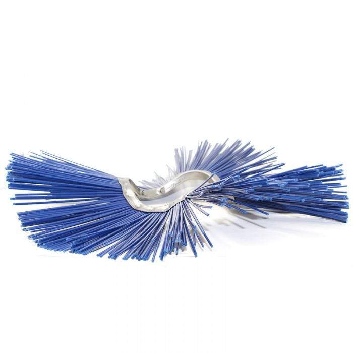 Birdwell Cleaning 466-24 Round Poly Brush With 20 Inch Handle