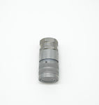 FEMALE FLAT FACE HYDRAULIC COUPLER, 1/2" BODY, 1/2" NPT THREAD P/N 7411975