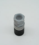 FEMALE FLAT FACED COUPLER, 1/2" BODY, 1-1/16"UNF THREAD P/N 7246776